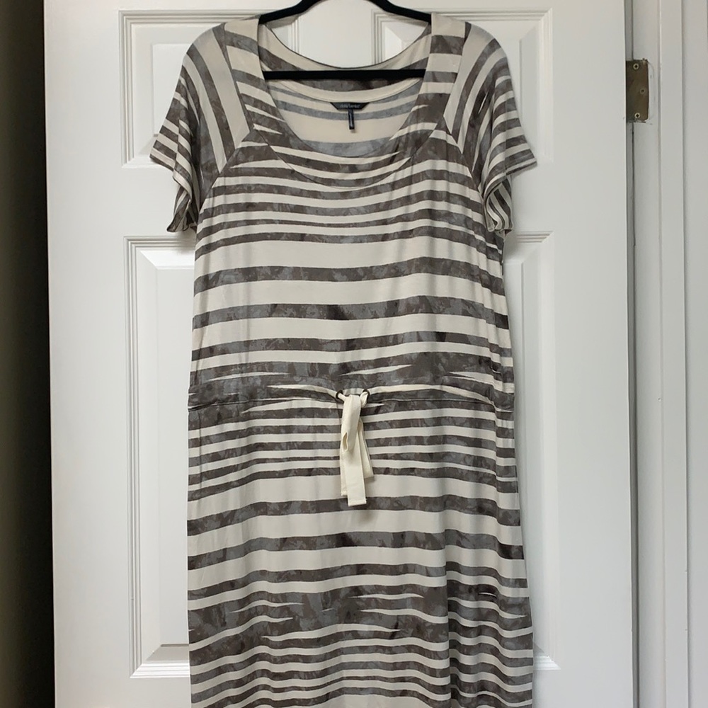 Daisy Fuentes Brown & Cream Dress